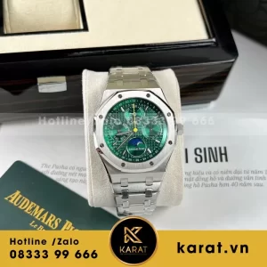 Đồng Hồ Audemars Piguet Royal Oak 26574ST Replica 1:1 Mặt Xanh Lá 41mm