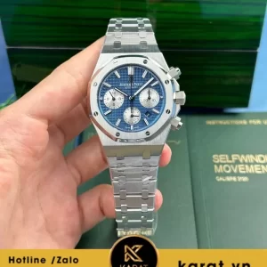 Đồng hồ Audemars Piguet Royal Oak Chrono 26331 blue dial replica