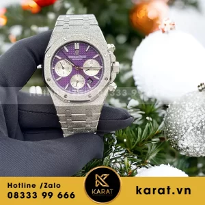 Đồng hồ audemars piguet royal oak frosted gold 26331 white gold