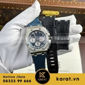 Đồng Hồ Audemars Piguet Royal Oak Offshore Chronograph 26420 Rep 1 1 Mặt Xanh Nhà Máy APP 43mm