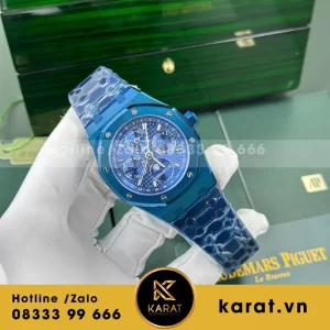 Đồng Hồ Audemars Piguet Royal Oak Perpetual Calendar 26579CS Replica 11 Màu Xanh Nhà Máy BBR 41mm