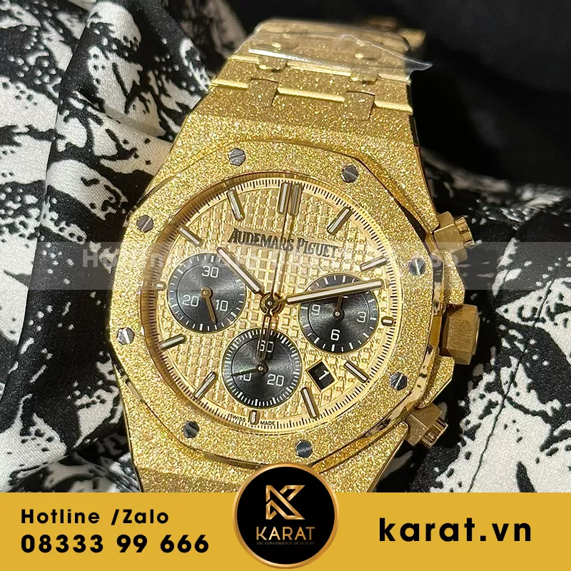 Đồng hồ audemars piguete chronograph 26331 yellow gold