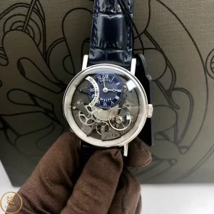 Đồng Hồ Breguer Super Fake Tradition 7097 Blue Boutique Edition