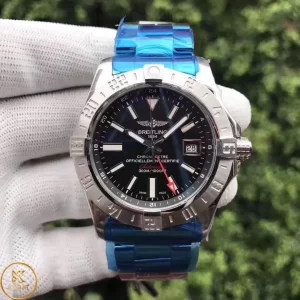 Đồng Hồ Breitling Avenger 43 Automatic Black Dial Like Auth