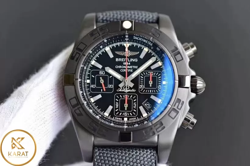Đồng Hồ Breitling Chronomat 44 GMT Black Dial Like Auth