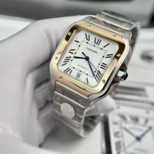 Đồng Hồ Cartier Replica 1:1 Santos de Cartier W2SA0016