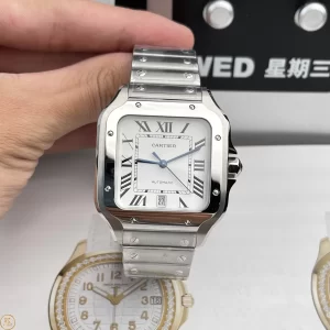 Đồng Hồ Cartier Replica Santos WSSA0029