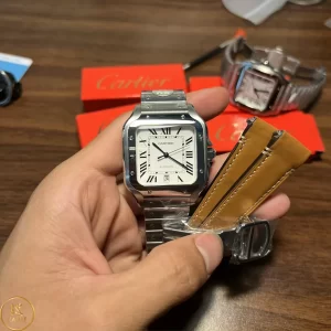 Đồng Hồ Cartier Santos de Cartier rep 1:1 WSSA0018