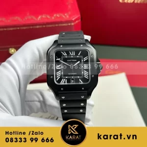 Đồng Hồ Cartier Santos de Cartier WSSA0013 Rep 1:1 Black Dial BV 39.8mm