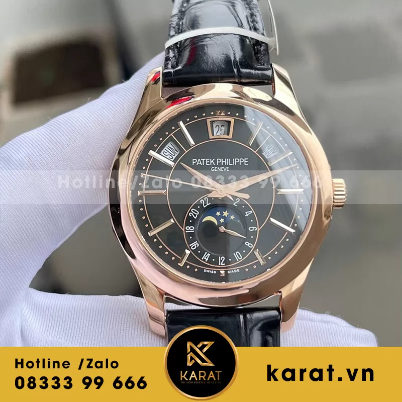 Đồng hồ chế tác patek philippe 5205r vàng đúc