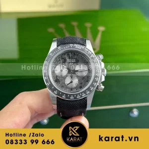 Đồng Hồ Chế Tác Rolex Cosmograph Daytona DiW Dây Vải Canvas 40mm