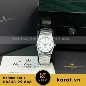 Đồng Hồ Chế Tác Vacheron Constantin Historiques 222 Mặt Trắng Nhà Máy 8F 37mm