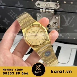 Đồng Hồ Chế Tác Vacheron Constantin Historiques 222 Mặt Vàng Nhà Máy 8F 37mm