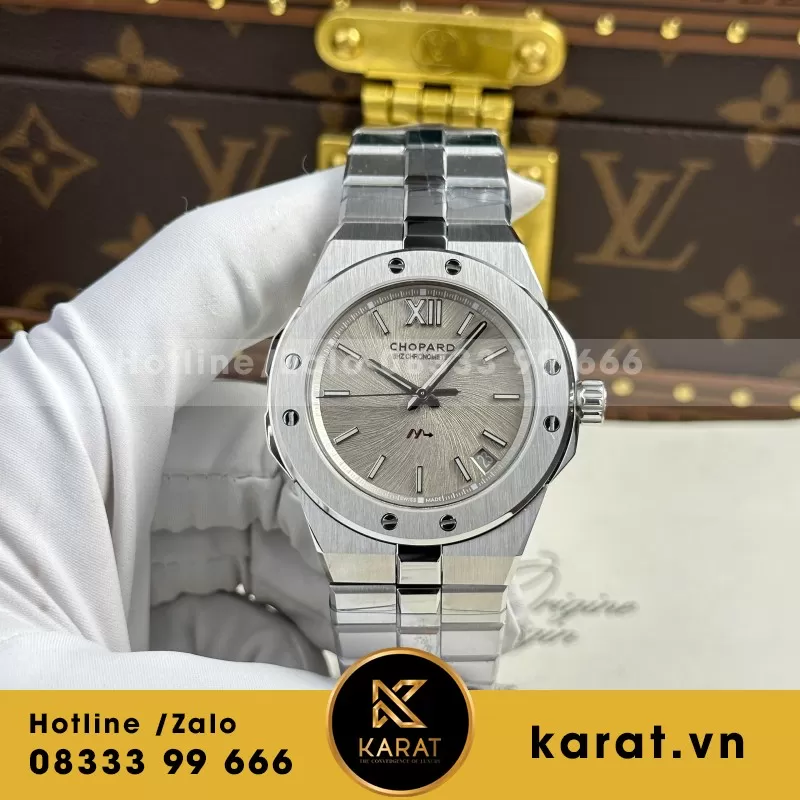 Đồng Hồ Chopard Alpine Eagle 298600 Replica 11 Mặt Trắng Nhám Nhà Máy GH 41mm