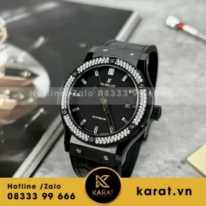 Đồng hồ hublot ceramic viền đá cz