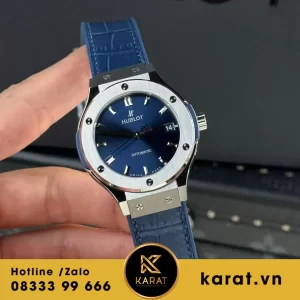 Đồng hồ  Hublot Classic Fusion titanium 38mm mặt xanh
