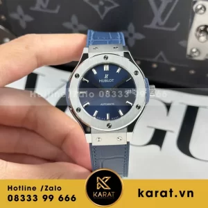 Đồng Hồ Hublot Classic Fusion Titanium Replica 1:1 Màu Xanh Dương JJF 38mm