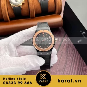 Đồng hồ hublot demi king gold ceramic