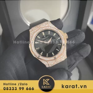 Đồng hồ hublot fake full mooissanite