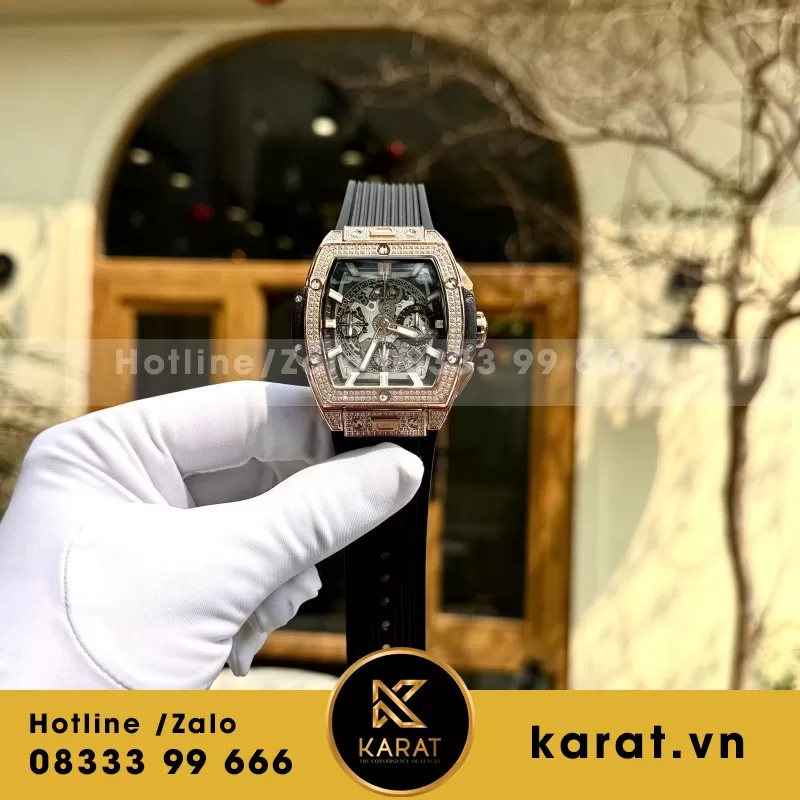 Đồng Hồ Hublot Nam Rep 1:1 Spirit Of Big Bang Chronograph King Gold 42mm