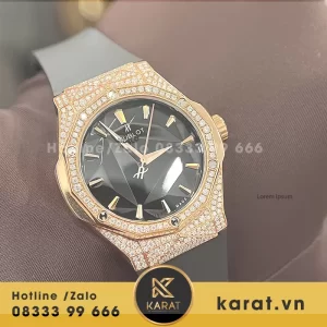 Đồng hồ hublot orlinski rep 11 full moissanite hong kong