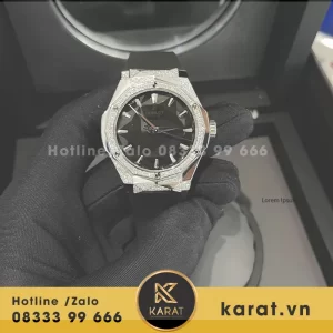 Đồng hồ hublot orlinski titanium demi moissanite