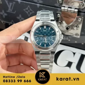 Đồng hồ IWC Ingenieur IW328907 Rep 11 mặt xanh ngọc dây kim loại xưởng V7 40mm