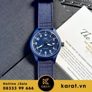Đồng hồ  IWC Pilot’s Watch “Laureus Sport” Blue Ceramic fake