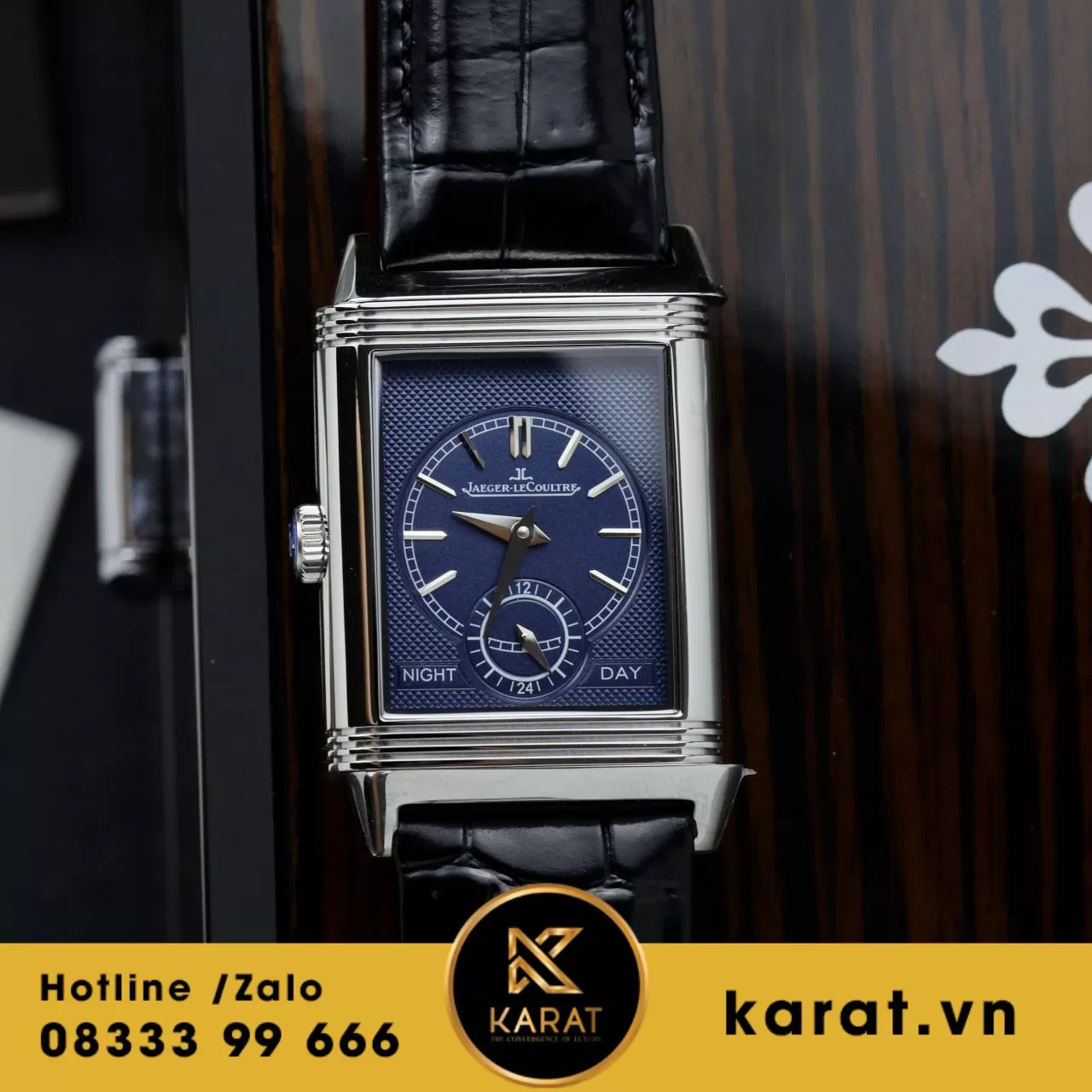 Đồng hồ Jaeger LeCoultre Master Reverso Tribute Monoface 2 mặt siêu cấp