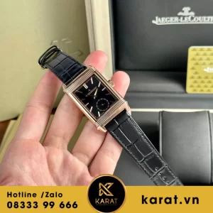 Đồng hồ  Jaeger LeCoultre Master Reverso Tribute Monoface Small Seconds mặt đen