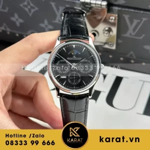 Đồng Hồ Jaeger LeCoultre Replica 11 Master Ultrathin Perpetual Calendar Mặt Đen Nhà Máy VR 39mm