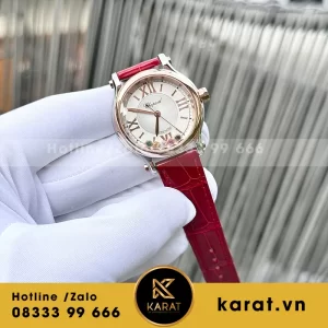 Đồng hồ nữ chopard Happy Sport Round rep 11