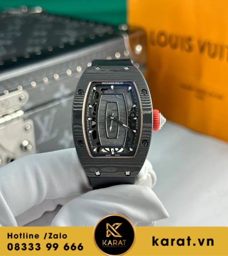 Đồng hồ nữ Richard mille RM 07-01 black carbon