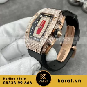 Đồng hồ nữ richard mille RM007 chế tác vàng khối kim cương