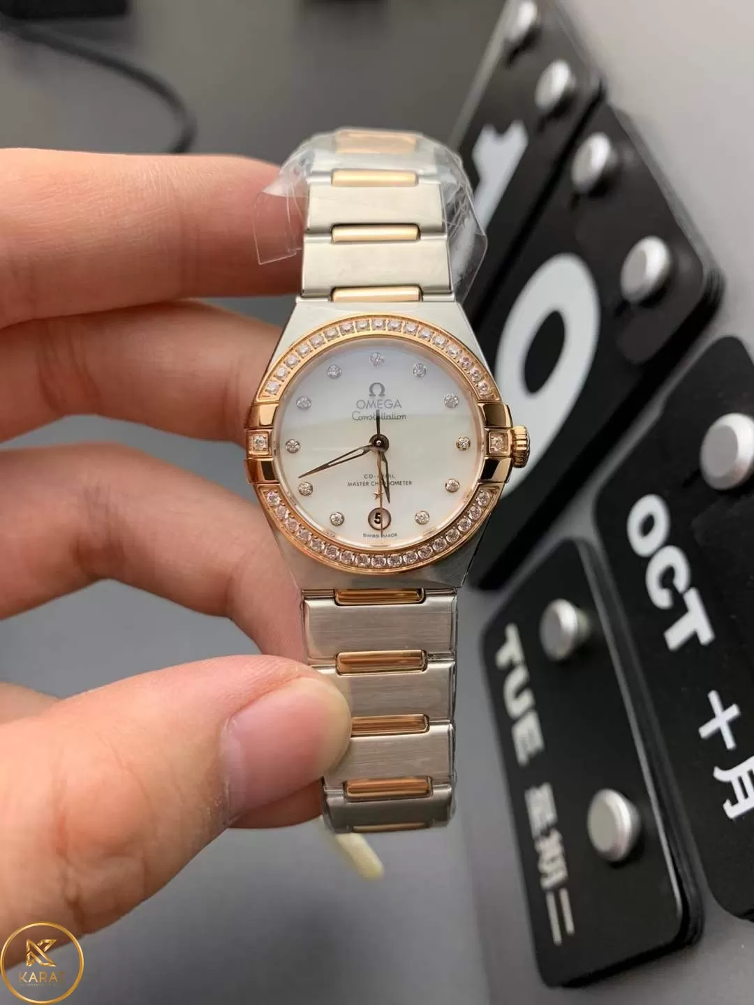 Đồng Hồ Omega Constellation Co-Axial Master Chronometer Replica