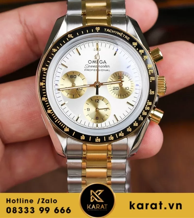 Đồng hồ Omega MoonWatch SpeedMaster MoonShine replica