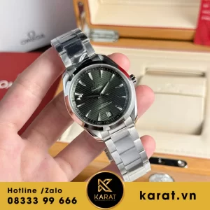 Đồng hồ  Omega Seamaster Aqua Terra 150M mặt xanh green replica