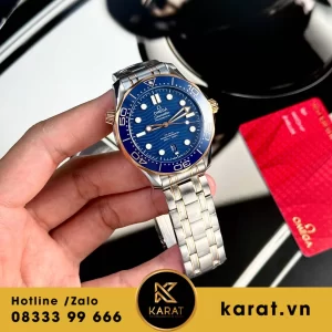 Đồng hồ  Omega Seamaster Diver 300M blue dial fake