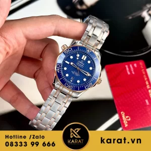 Đồng hồ  Omega Seamaster Diver 300M blue dial replica