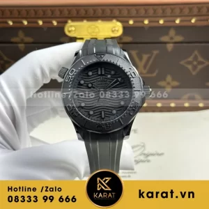 Đồng Hồ Omega Seamaster Diver 300M Replica 1:1 Mặt Số Đen VSF 42mm