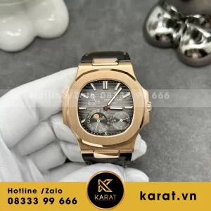 Đồng Hồ Patek Philippe 1:1 Nautilus 5712R Chế Tác Vàng Đúc 18k 40mm