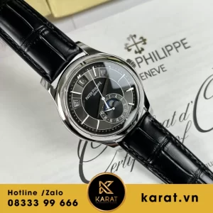 Đồng hồ  Patek Philippe 5205G-010  complecations 40mm mặt đen replica