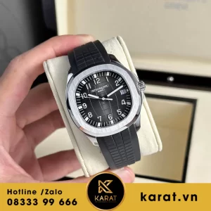 Đồng hồ  Patek Philippe Aquanaut 5167 mặt đen fake