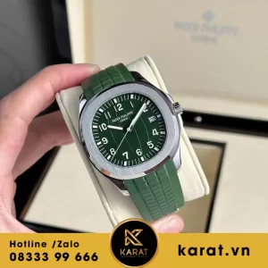 Đồng hồ  Patek Philippe Aquanaut 5168 green dial replica