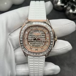 Đồng hồ Patek Philippe Chế Tác Vàng Kim Cương Thiên Nhiên