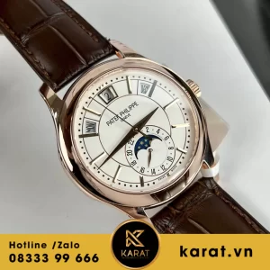 Đồng hồ patek philippe complications 5205r mặt trắng rep 11