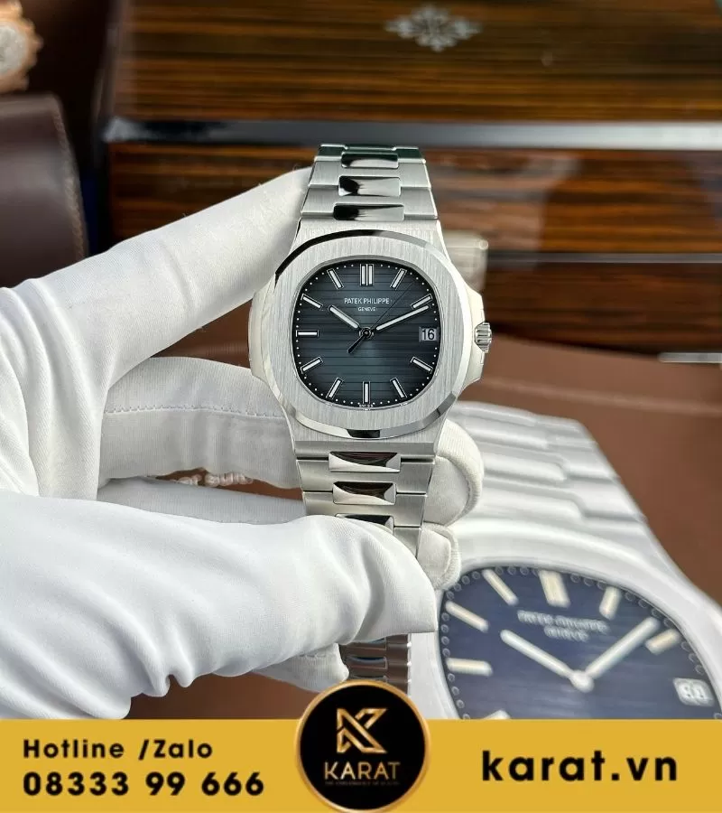 Đồng hồ Patek Philippe Nautilus 5711 blue tinh chỉnh toàn bộ