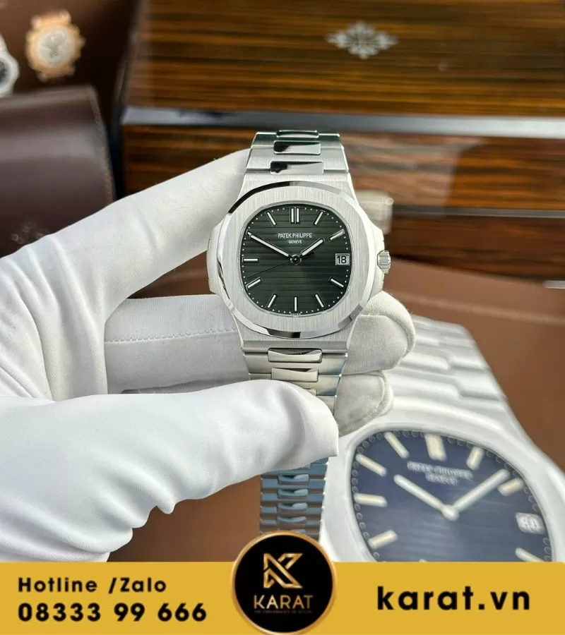 Đồng hồ Patek Philippe Nautilus 5711 green tinh chỉnh toàn bộ