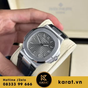 Đồng hồ  Patek Philippe Nautilus 5711 mặt xám fake 11