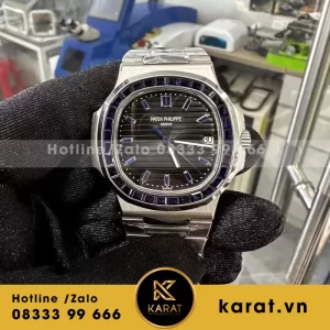 Đồng hồ Patek philippe nautilus 5711 platinum blue saphire